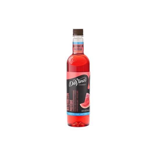 JARABE DAVINCI SUGAR FREE SABOR SANDIA BOTELLA 750 ML - Jarabes Davinci - Kitchen Experts KEX