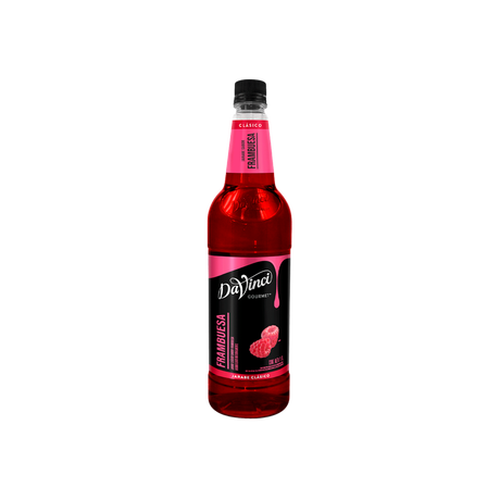 JARABE DAVINCI TÉ NEGRO FRAMBUESA BOTELLA 1 LITRO