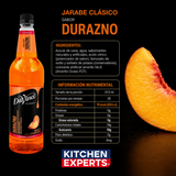 Jarabe DaVinci Durazno Botella 1 Litro