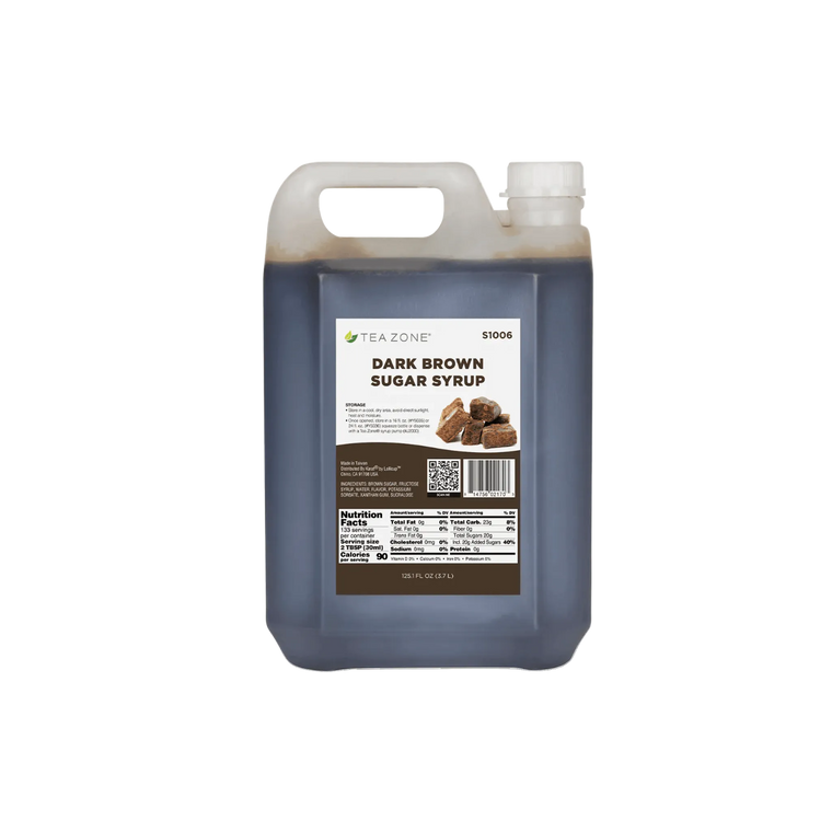 Jarabe Tea Zone sabor Dark Brown Sugar de 3.7 L