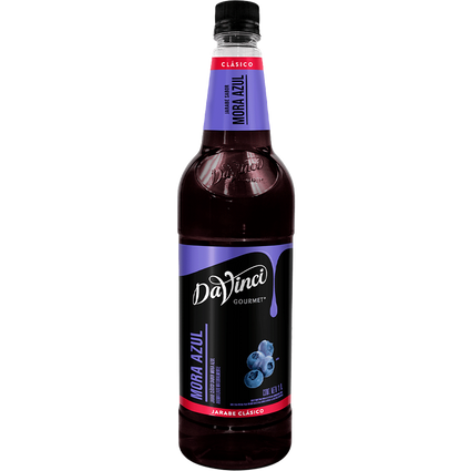 JARABE DAVINCI BLUEBERRY MORA AZUL BOTELLA 1 LITRO