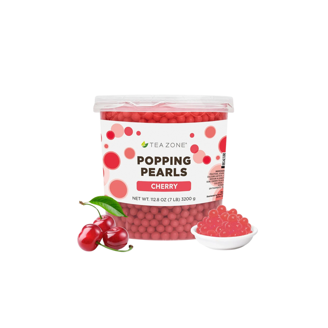 POPPING PEARLS CHERRY TEA ZONE 3200 GRAMOS 