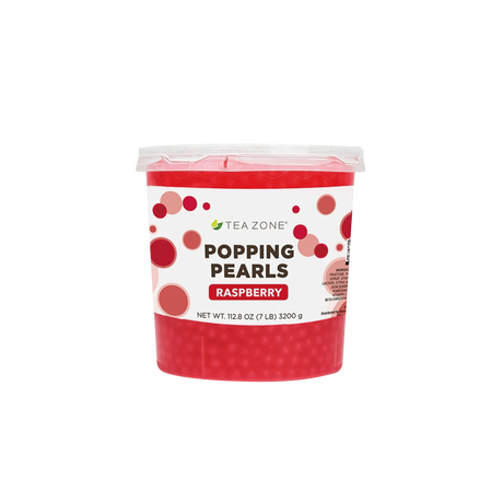 Popping Pearls Frambuesa Tea Zone 3200 g – Perlitas Explosivas Premium KEX
