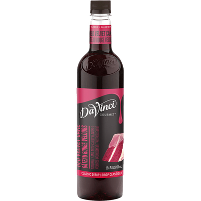 JARABE DAVINCI RED VELVET BOTELLA 750 MILILITROS