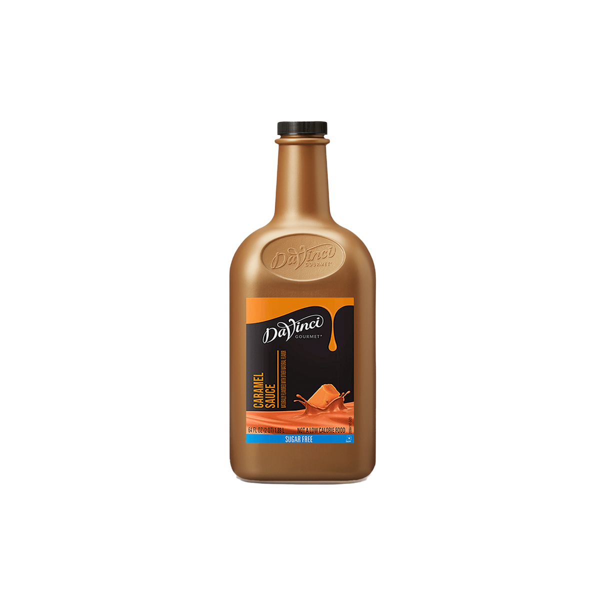 SALSA DAVINCI CARAMELO SUGAR FREE BOTELLA 1/2 GALON