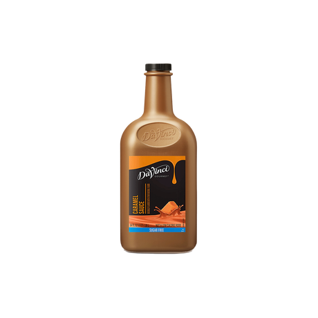 SALSA DAVINCI CARAMELO SUGAR FREE BOTELLA 1/2 GALON