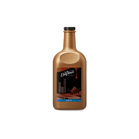 SALSA DAVINCI CHOCOLATE SUGAR FREE BOTELLA 1/2 GALON