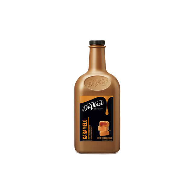 SALSA DAVINCI CARAMELO BOTELLA 1/2 GALON