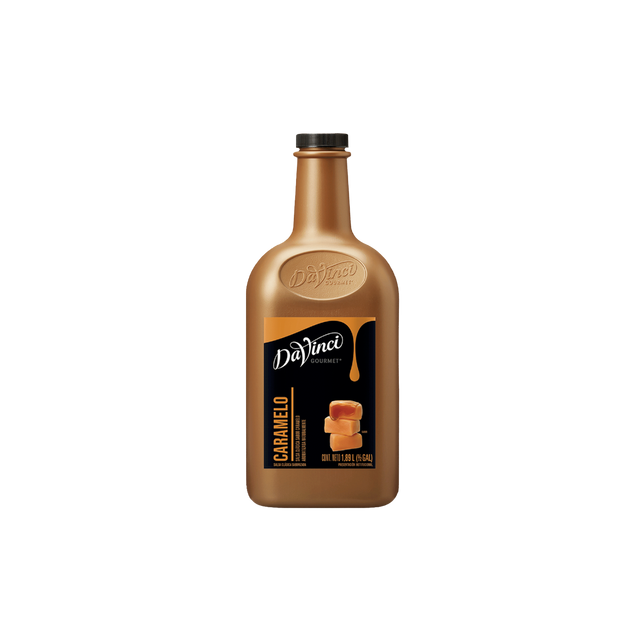 SALSA DAVINCI CARAMELO BOTELLA 1/2 GALON