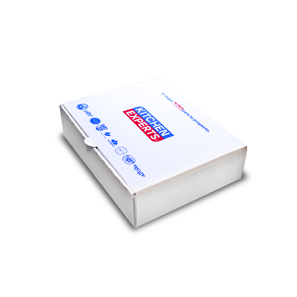 Caja sampler KEX Kitchen Experts – incluye muestras de bases y jarabes para bebidas, ideal para negocios de alimentos y cafeterías