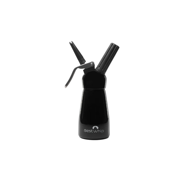 SIFON BARISTA BEST WHIP 1/4 LITRO ALUMINIO NEGRO 25OML