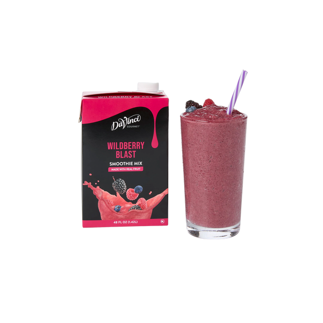 SMOOTHIE MIX DAVINCI GOURMET DE 1.42 L SABOR WILDBERRY BLAST - MORAS - CONCENTRADO