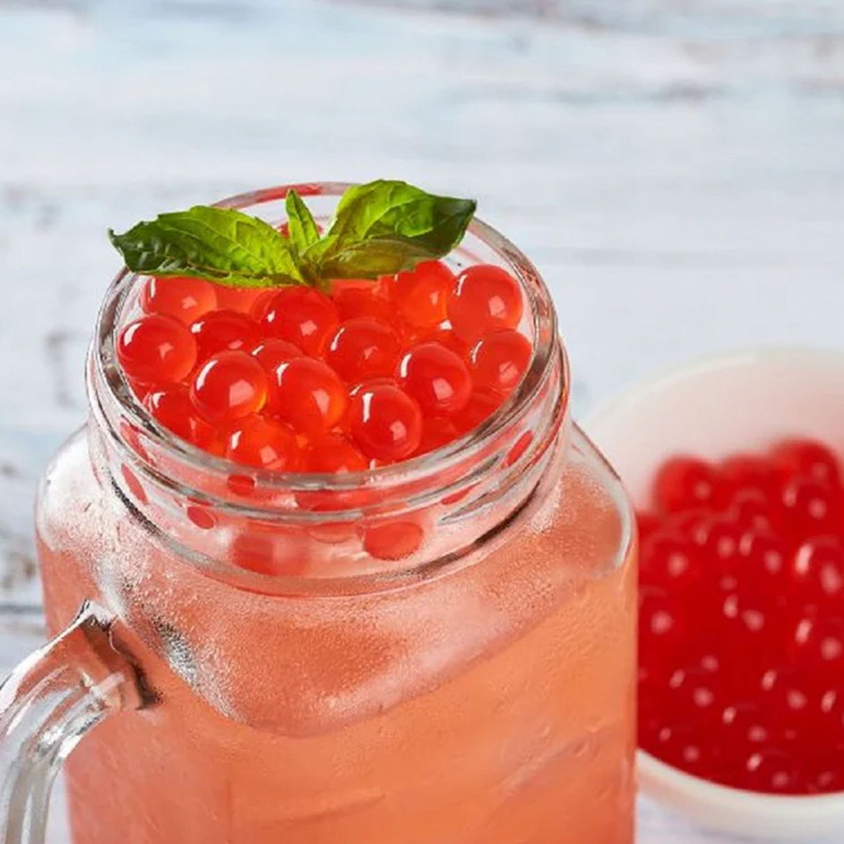 POPPING PEARLS CHERRY TEA ZONE 3200 GRAMOS 