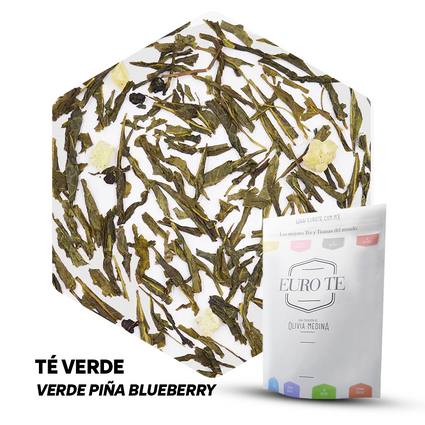 TE VERDE VERDE PIÑA BLUEBERRY EURO TE BOLSA 250 GRAMOS