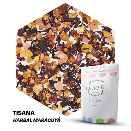 TISANA FRUTAL MARACUYA EURO TE BOLSA 250 GRAMOS