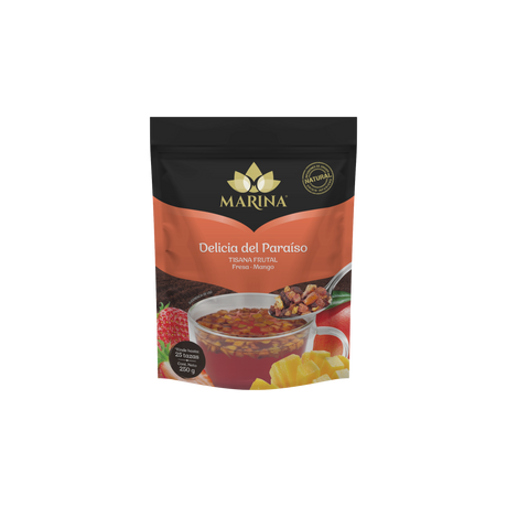 TISANA FRUTAL FRESA Y MANGO DELICIA DEL PARAISO MARINA BOLSA 250 GRAMOS
