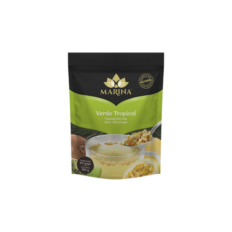 TISANA FRUTAL KIWI Y MARACUYA VERDE TROPICAL MARINA BOLSA 500 GRAMOS