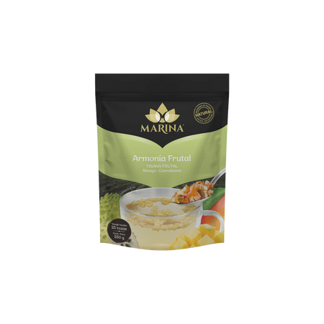 TISANA FRUTAL MANGO GUANABANA  ARMONIA FRUTAL MARINA BOLSA 250 GRAMOS