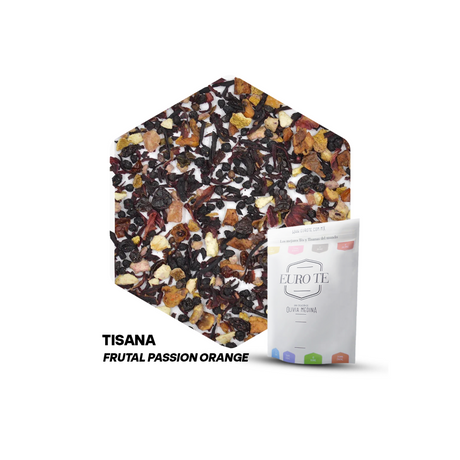 TISANA FRUTAL PASSION ORANGE EURO TE 250 GRAMOS
