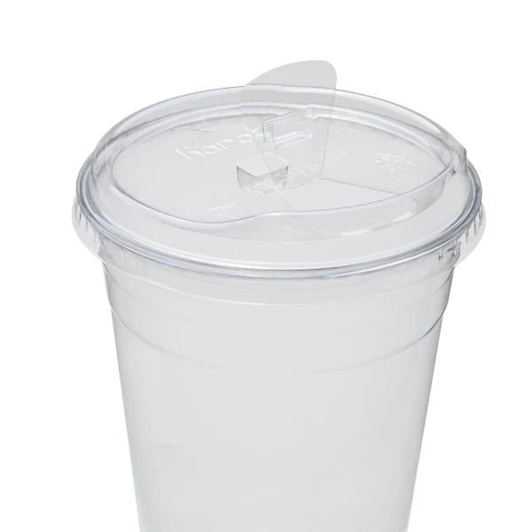 Tapas Sipper con tapa abatible y orificio para popote | para vaso de 12oz, 16 oz y 20 oz