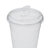 Tapas Sipper con tapa abatible y orificio para popote | para vaso de 12oz, 16 oz y 20 oz