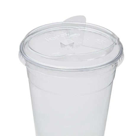 Tapas Sipper con tapa abatible y orificio para popote | para vaso de 12oz, 16 oz y 20 oz
