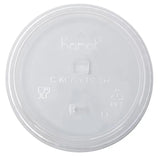 Tapas Sipper con tapa abatible y orificio para popote | para vaso de 12oz, 16 oz y 20 oz