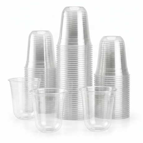 Vaso Tipo U PET de 16 oz para Bebidas Frías | Marca Twinco