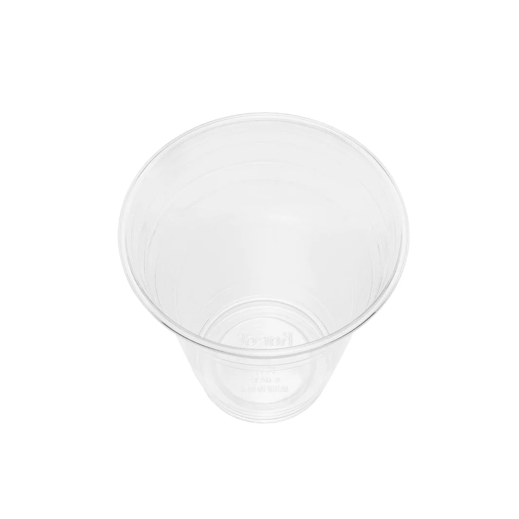 Vasos de plástico transparente de 12 oz para bebidas frías
