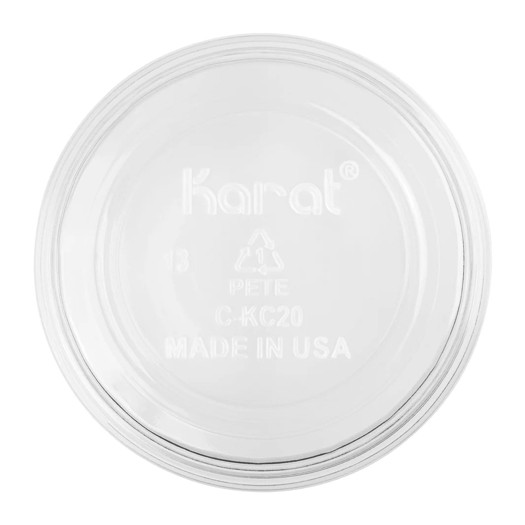 Vasos de plástico transparente de 20 oz para bebidas frías