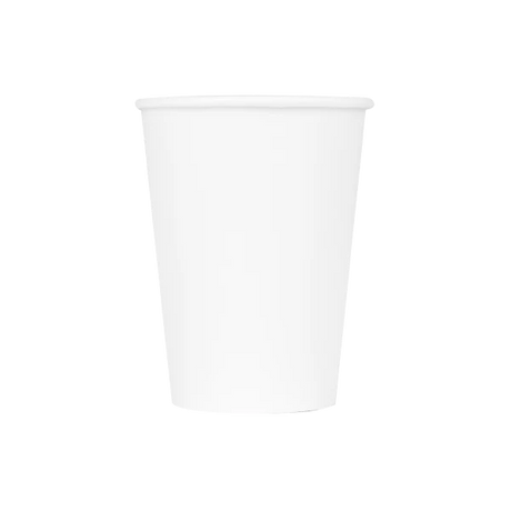 Vasos para café de papel de 12 oz, color Blanco