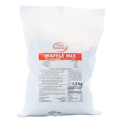 HARINA WAFFLE MIX BOLSA 1.5 KILOGRAMOS GOLDEN DIP