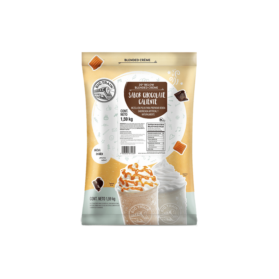 Base Big Train 20 Below Hot Chocolate Bolsa 1590 Gramos