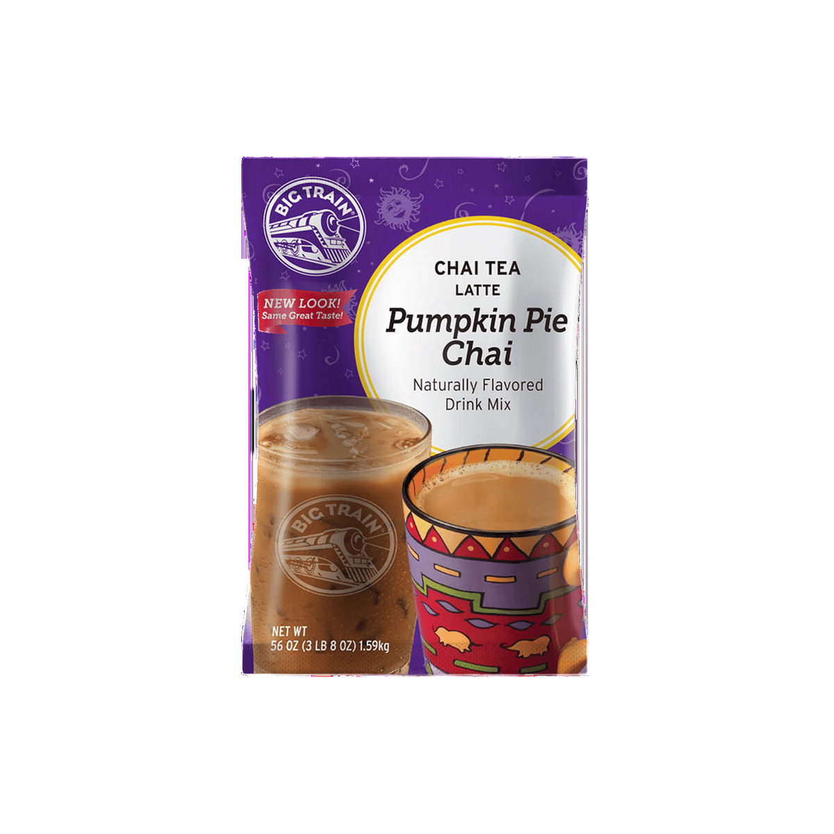 Base Big Train Chai Pumpkin Pie Calabaza Flavor Bolsa 1.59 kg
