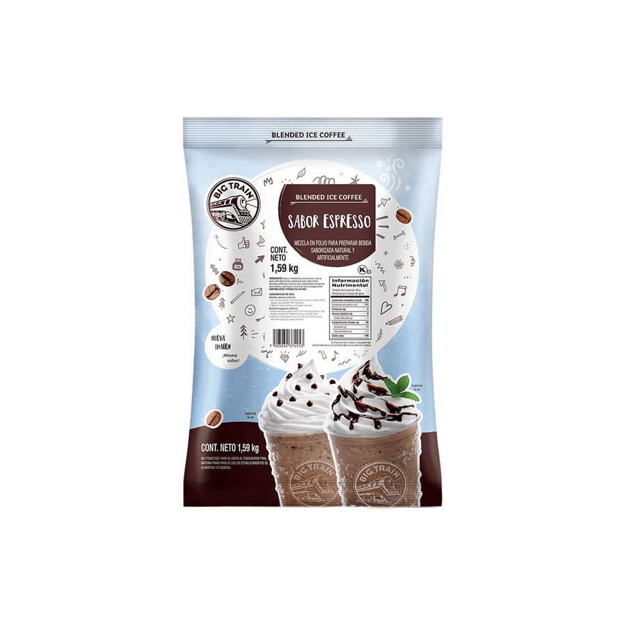 Base Big Train Chocolate Menta Bolsa 1.59 kg