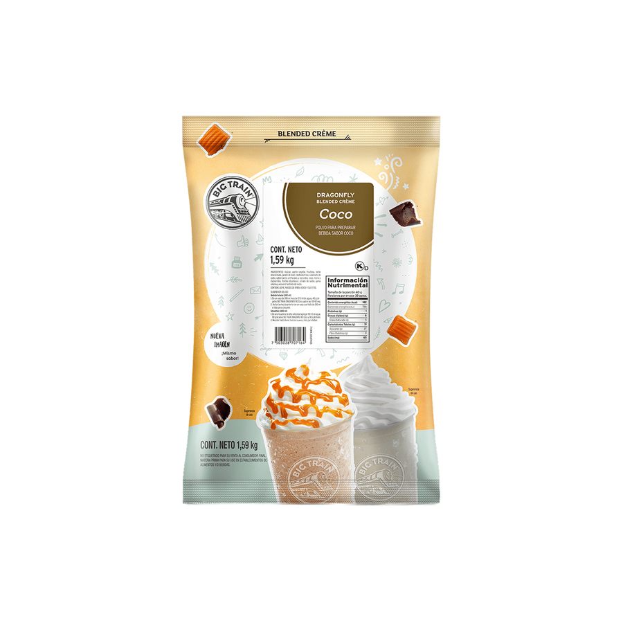 Base Big Train Cookies And Cream Bolsa 1.59 kg