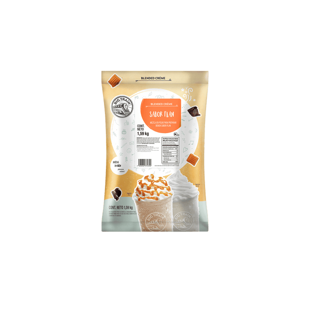 BASE BIG TRAIN FLAN FLAVOR BOLSA 1590 GRAMOS