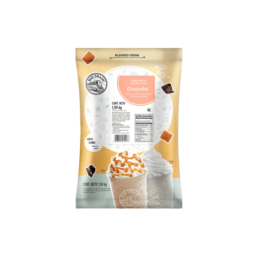 Base Big Train Guayaba Bolsa 1590 Gramos