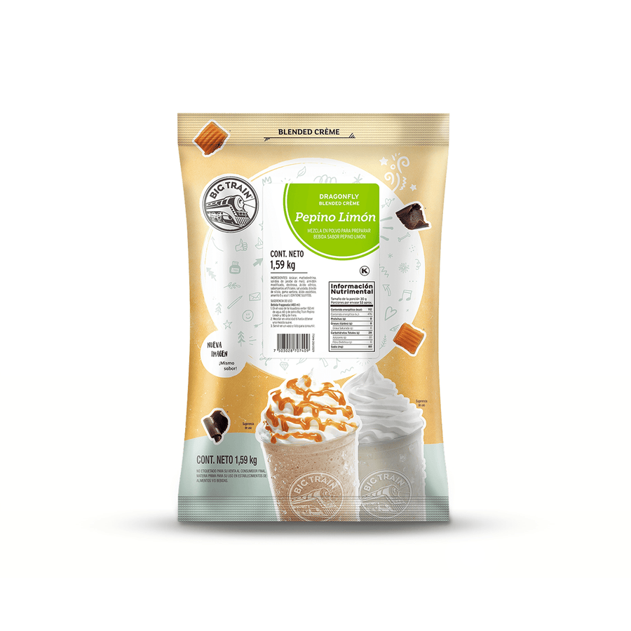 Big Train Base Pepino Limon 1590 Gramos para cafeterías | Kitchen Experts KEX