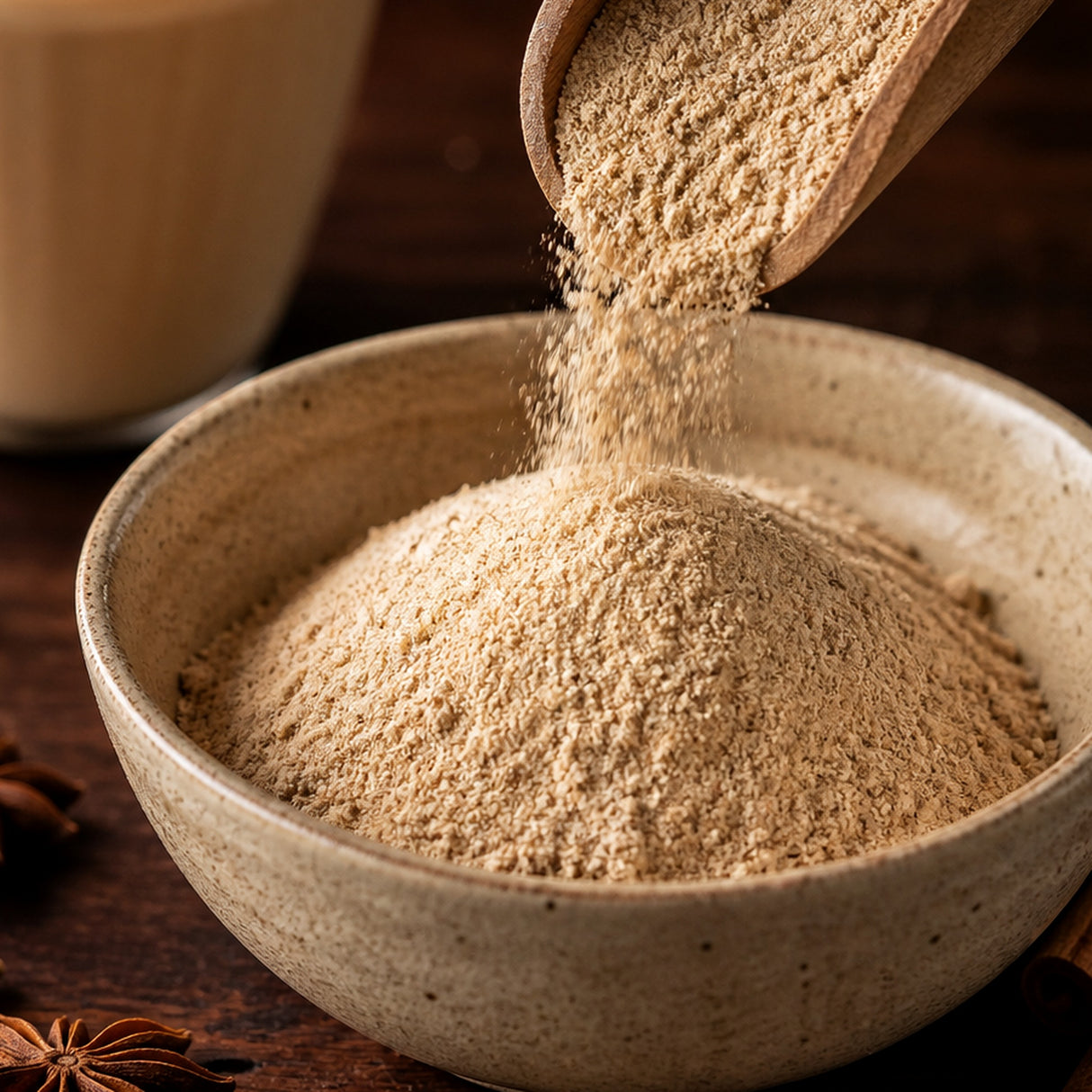 Base Big Train Spiced Chai Sugar Free sin Azúcar Bolsa 1590 Gramos - detalle de textura