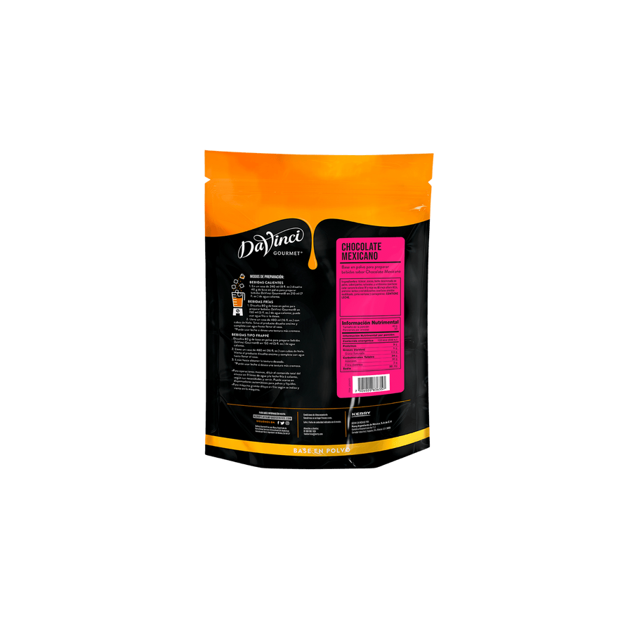 DaVinci Base Chocolate Mexicano 1300 Gramos para cafeterías | Kitchen Experts KEX