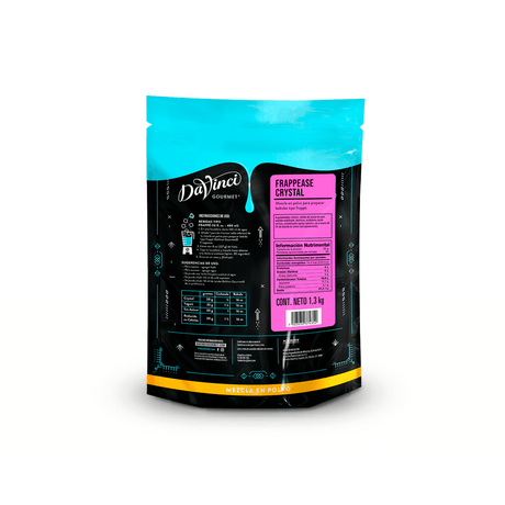 BASE DAVINCI FRAPPEASE CRYSTAL BOLSA 1300 GRAMOSS BASE NEUTRA AGUA - Kitchen Experts KEXBases para bebidasDavinciKitchen Experts KEX