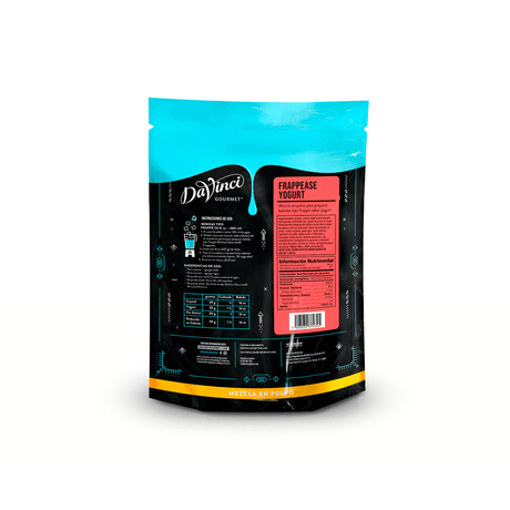 BASE DAVINCI FRAPPEASE YOGURT BOLSA 1300 GRAMOS BASE NEUTRA - Kitchen Experts KEXBases para bebidasDavinciKitchen Experts KEX