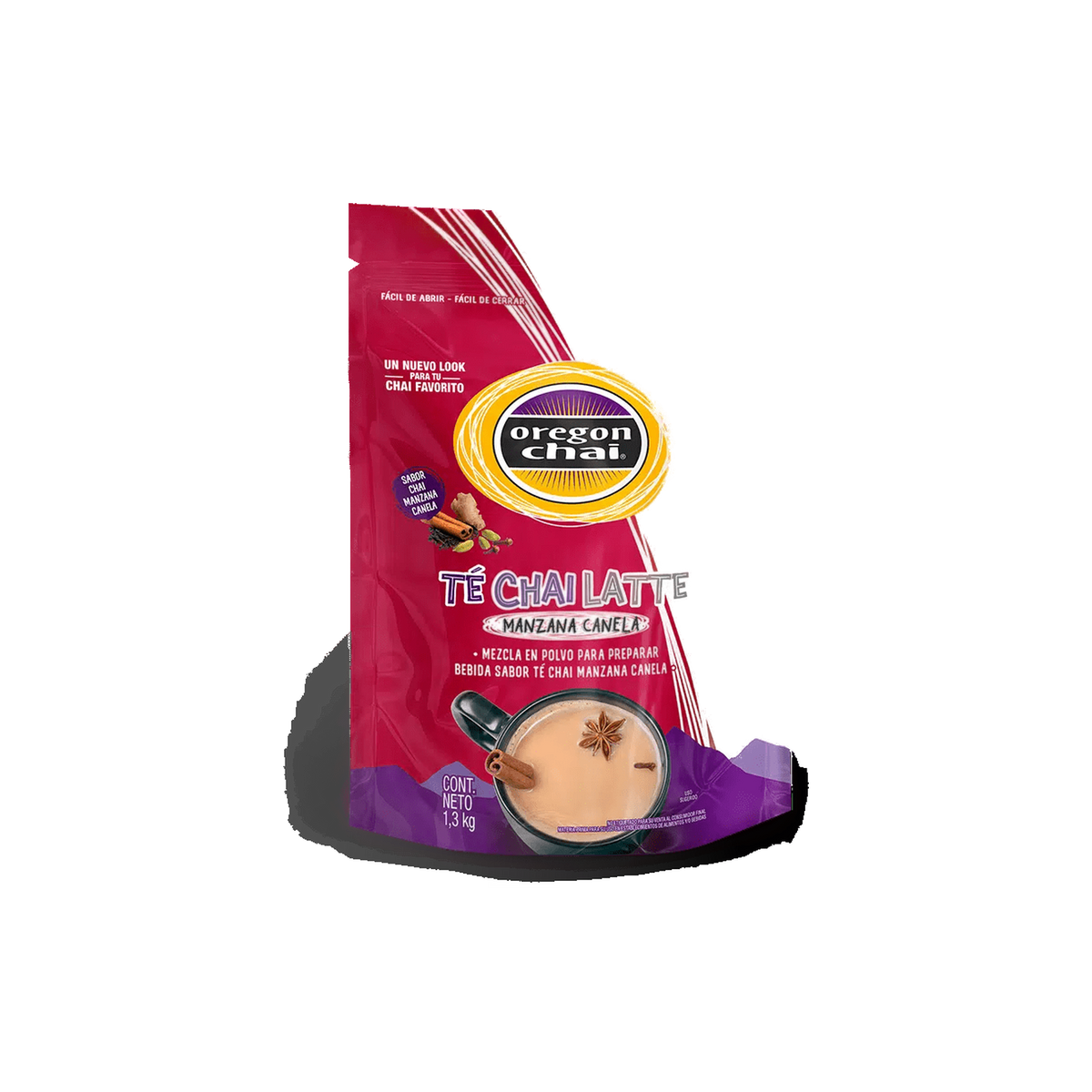 Base Oregon Chai Manzana Canela 1300 Gramos