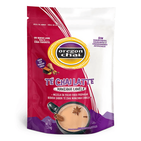 BASE OREGON CHAI MANZANA CANELA 1300 GRAMOS - Kitchen Experts KEXBases para bebidasOregon ChaiKitchen Experts KEX