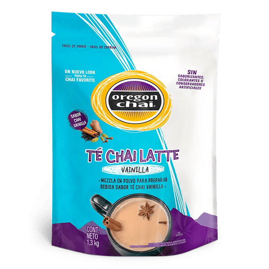 Oregon Chai Base Vainilla 1300 Gramos para cafeterías | Kitchen Experts KEX