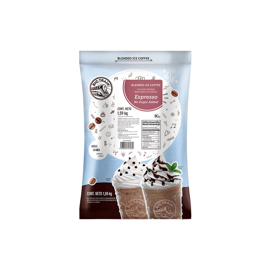 Base Big Train Espresso Sugar Free 1.59 kg