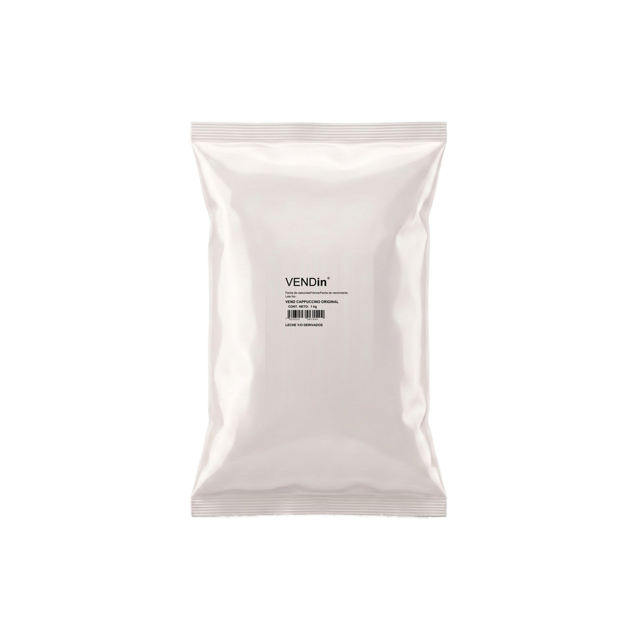 Base Sabor Cappuccino Original Vending | Caja 4 kg (4 bolsas de 1 kg) | Vendin