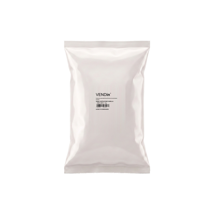 Base Sabor Cappuccino Vanilla Vending | Caja 4 kg (4 bolsas de 1 kg) | Vendin