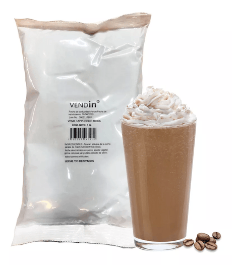 CAJA VENDING MOKA CAPUCHINO 1KGX4 - Kitchen Experts KEXBases para bebidasVendinKitchen Experts KEX